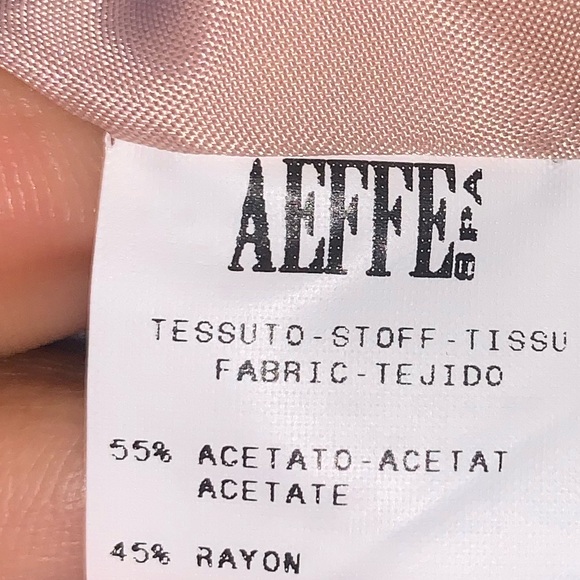 Moschino Cheap Chic Coral Ribbon SUIT Jacket Two Piece US 8 - Picture 9 of 9